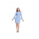 Burda 5805 Jurk van Jersey, French Terry, Punti Roma