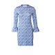 Burda 5805 Jurk van Jersey, French Terry, Punti Roma
