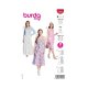 Burda 5806 Jurken van batist, voile, twill