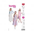 Burda 5806 Jurken van batist, voile, twill