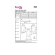 Burda 5806 Jurken van batist, voile, twill