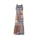 Burda 5810 Jurk van Viscose, crepe, katoen