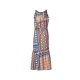 Burda 5810 Jurk van Viscose, crepe, katoen