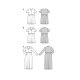 Burda 55829T Jurk van katoen, crepe, viscose