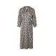 Burda 5844  Jurk van Viscose, crepe, katoen