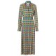 Burda 5767 Jurk van Katoen, stofmenging, Poplin, Taft
