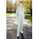 Jogging stof brushed Effen 05650 Mint 322