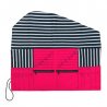 Della Q Breinaaldenetui linnen 25x15cm fuchsia