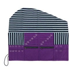 Della Q Breinaaldenetui linnen 25x15cm 95521 Violet