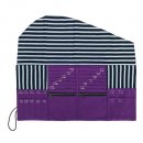 Della Q Breinaaldenetui linnen 25x15cm 95521 Violet