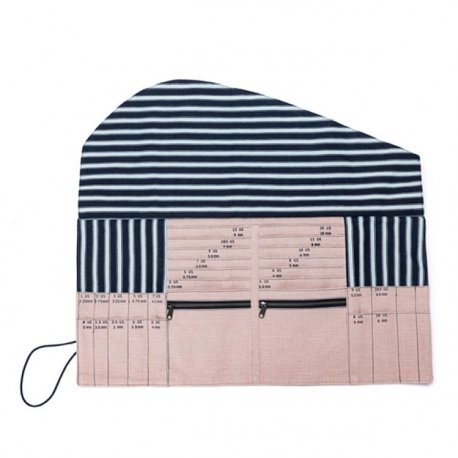 Della Q Breinaaldenetui linnen 25x15cm 91393 Blush