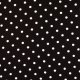 Viscose met Stippen 202133 Zwart Wit