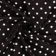 Viscose met Stippen 202133 Zwart Wit
