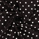 Viscose Stip Zwart
