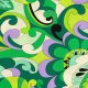 Viscose Dessin Groen 211565