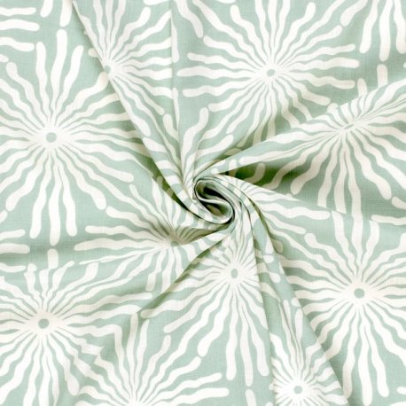 Viscose katoen print