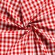 Katoen 2 cm Ruit Rood 211755.5019
