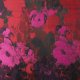 Jacquard stof bloem roze 211947.0802