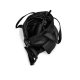 MUUD Arendal. Handgemaakt leren tas voor handwerkprojecten 35x34cm - kleur black 042.BG5193