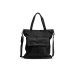 MUUD Arendal. Handgemaakt leren tas voor handwerkprojecten 35x34cm - kleur black 042.BG5193