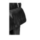 MUUD Arendal. Handgemaakt leren tas voor handwerkprojecten 35x34cm - kleur black 042.BG5193