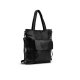 MUUD Arendal. Handgemaakt leren tas voor handwerkprojecten 35x34cm - kleur black 042.BG5193