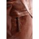 MUUD Arendal. Handgemaakt leren tas voor handwerkprojecten 35x34cm - kleur Rich Brown RBROWN 042.BG5193