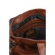 MUUD Arendal. Handgemaakt leren tas voor handwerkprojecten 35x34cm - kleur Rich Brown RBROWN 042.BG5193