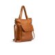 MUUD Arendal. Handgemaakt leren tas voor handwerkprojecten 35x34cm - kleur WHISKY 042.BG5193