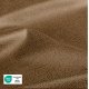 Suede Wildleer foliedruk Effen stretch Camel 22108/053