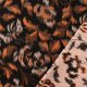 Jacquard stof garen geverfd dierenhuiden oranje 211955.0803