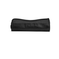MUUD Bea. Handgemaakt leren etui voor breinaalden O25xO49OxØC10cm - kleur black 042.QB4430