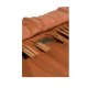 MUUD Bea. Handgemaakt leren etui voor breinaalden O25xO49OxØC10cm - kleur WHISKY 042.QB4430