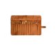 MUUD Bea. Handgemaakt leren etui voor breinaalden O25xO49OxØC10cm - kleur WHISKY 042.QB4430