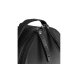MUUD Bella. Handgemaakt leren ronde schoudertas Ø23x9cm - kleur black 042.QB4445R1