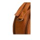 MUUD Bella. Handgemaakt leren ronde schoudertas Ø23x9cm - kleur WHISKY 042.QB4445R1