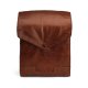 MUUD Betina XL Handgemaakt leren etui 19 x 15 cm - kleur Rich Brown RBROWN 042.QB4619