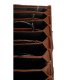 MUUD Betina XL Handgemaakt leren etui 19 x 15 cm - kleur Rich Brown RBROWN 042.QB4619
