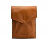 MUUD Betina XL Handgemaakt leren etui 19 x 15 cm - kleur WHISKY 042.QB4619