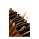 MUUD Betina XL Handgemaakt leren etui 19 x 15 cm - kleur WHISKY 042.QB4619