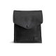 MUUD Betina. Handgemaakt leren etuit voor verwisselbare breinaalden 17x13xO23cm - kleur black 042.QB4446R1