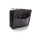 MUUD Betina. Handgemaakt leren etuit voor verwisselbare breinaalden 17x13xO23cm - kleur black 042.QB4446R1