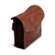 MUUD Betina. Handgemaakt leren etuit voor verwisselbare breinaalden 17x13xO23cm - kleur black Rich Brown RBROWN