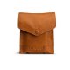 MUUD Betina. Handgemaakt leren etuit voor verwisselbare breinaalden 17x13xO23cm - kleur WHISKY  042.QB4446R1