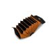 MUUD Betina. Handgemaakt leren etuit voor verwisselbare breinaalden 17x13xO23cm - kleur WHISKY  042.QB4446R1