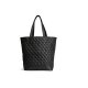 MUUD Betsy XL. Handgemaakt leren shopper 43x46x43cm - kleur black 042.QB4439R2