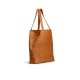 MUUD Betsy XL. Handgemaakt leren shopper 43x46x43cm - kleur WHISKY 042.QB4439R2