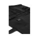 MUUD Billie Etui. Handgemaakt leren handwerketui C19x13cm - O27.5x38cm - kleur black 042.QB4442R1