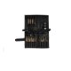 MUUD Billie Etui. Handgemaakt leren handwerketui C19x13cm - O27.5x38cm - kleur black 042.QB4442R1