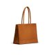 MUUD Bina XL. Handgemaakt leren shopper met afneembare portemonnee 35x43x18cm - kleur WHISKY 042.QB4438R2